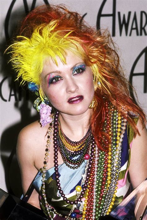 cyndi lauper hair 80s|cyndi lauper in the 80's.